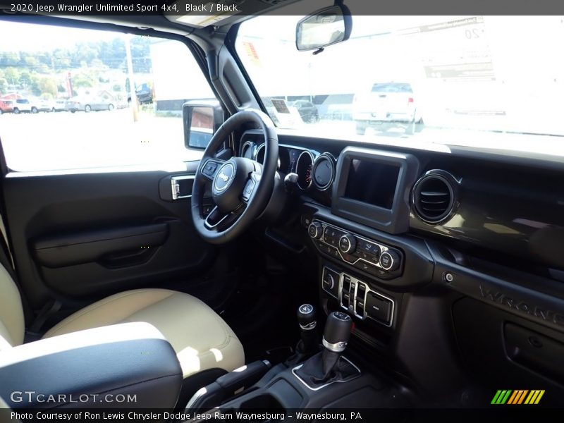 Black / Black 2020 Jeep Wrangler Unlimited Sport 4x4