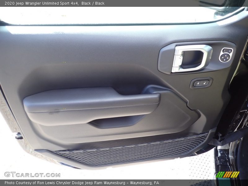 Black / Black 2020 Jeep Wrangler Unlimited Sport 4x4