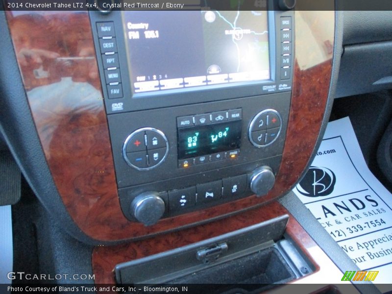 Crystal Red Tintcoat / Ebony 2014 Chevrolet Tahoe LTZ 4x4