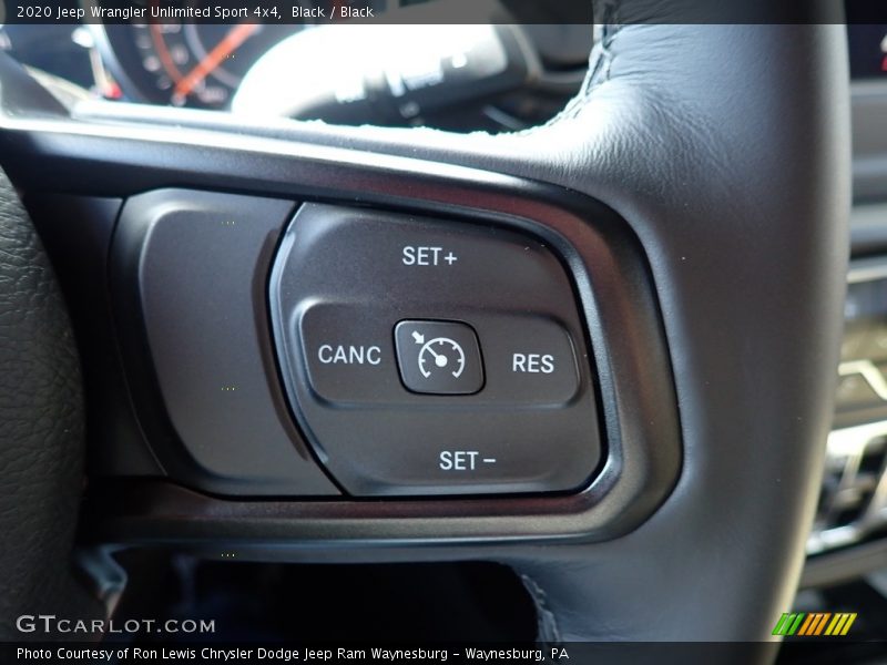 Black / Black 2020 Jeep Wrangler Unlimited Sport 4x4