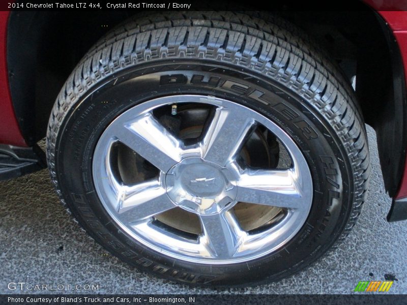 Crystal Red Tintcoat / Ebony 2014 Chevrolet Tahoe LTZ 4x4