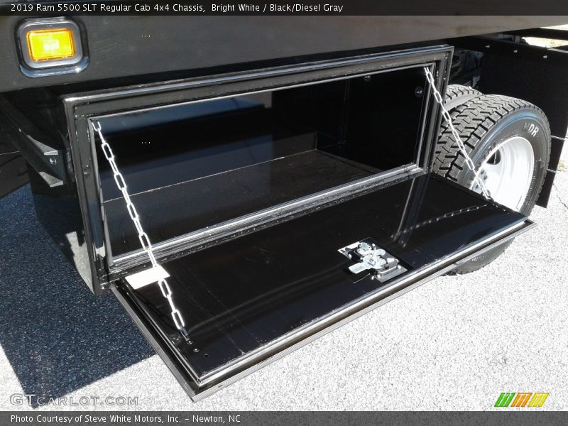 Bright White / Black/Diesel Gray 2019 Ram 5500 SLT Regular Cab 4x4 Chassis