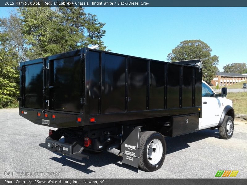 Bright White / Black/Diesel Gray 2019 Ram 5500 SLT Regular Cab 4x4 Chassis