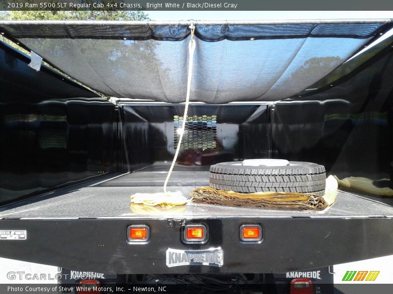 Bright White / Black/Diesel Gray 2019 Ram 5500 SLT Regular Cab 4x4 Chassis