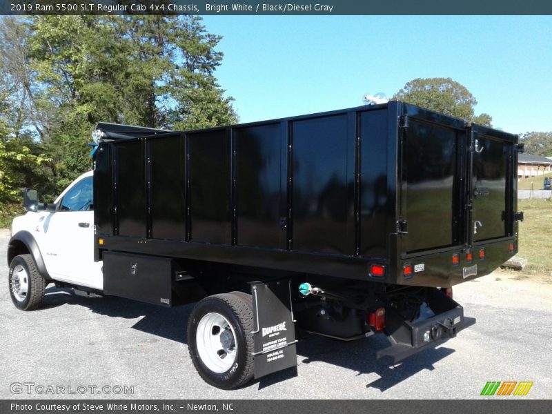 Bright White / Black/Diesel Gray 2019 Ram 5500 SLT Regular Cab 4x4 Chassis