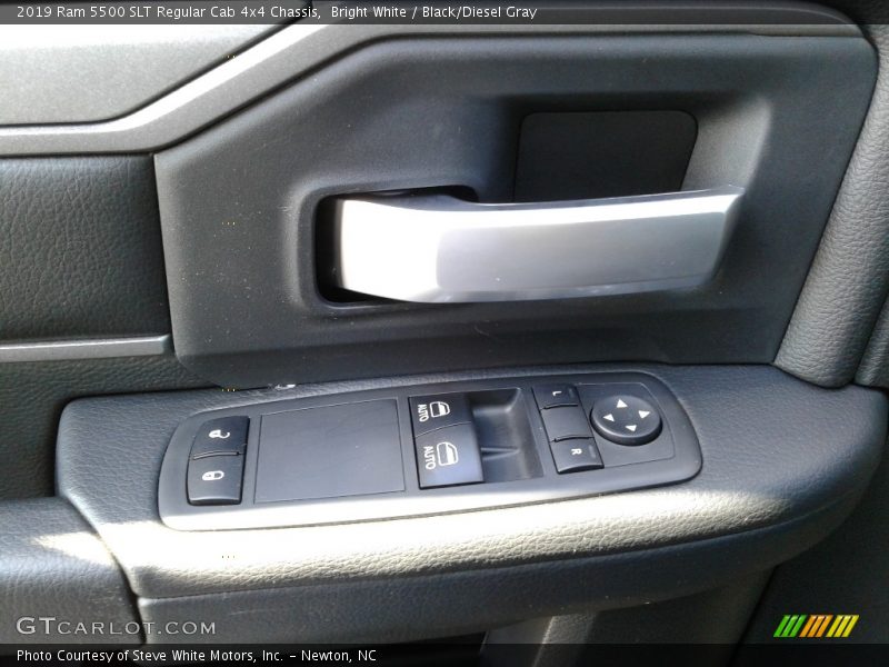 Bright White / Black/Diesel Gray 2019 Ram 5500 SLT Regular Cab 4x4 Chassis