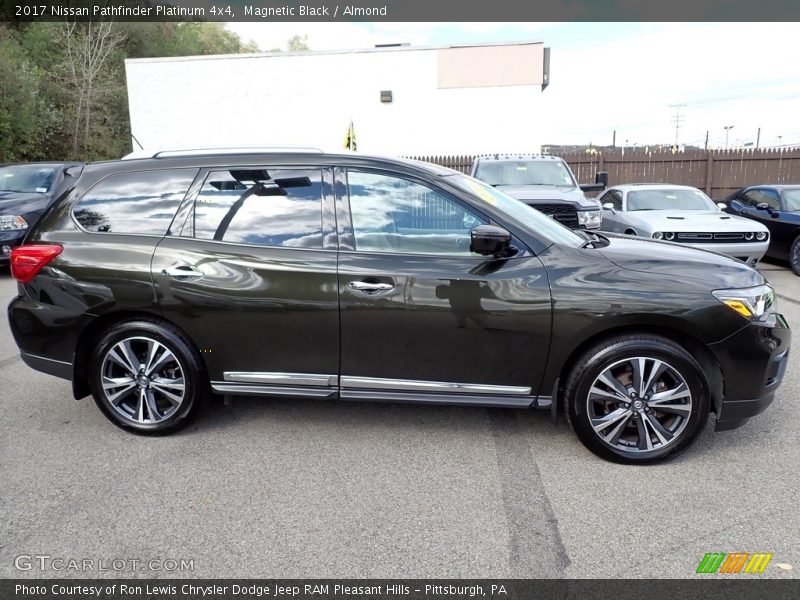 Magnetic Black / Almond 2017 Nissan Pathfinder Platinum 4x4