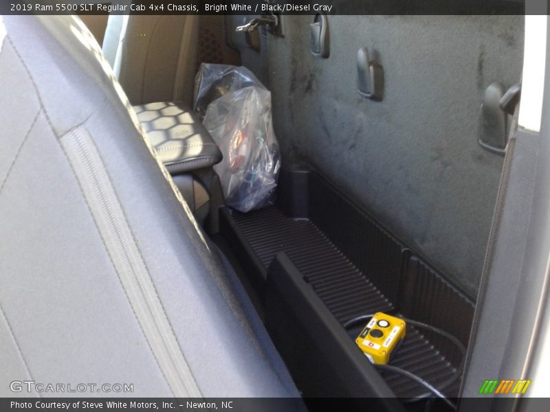 Bright White / Black/Diesel Gray 2019 Ram 5500 SLT Regular Cab 4x4 Chassis