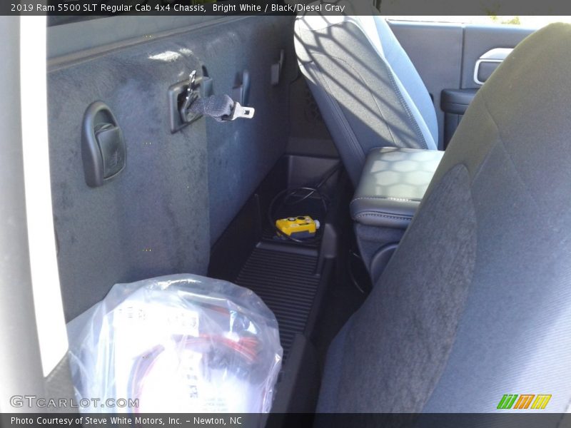 Bright White / Black/Diesel Gray 2019 Ram 5500 SLT Regular Cab 4x4 Chassis