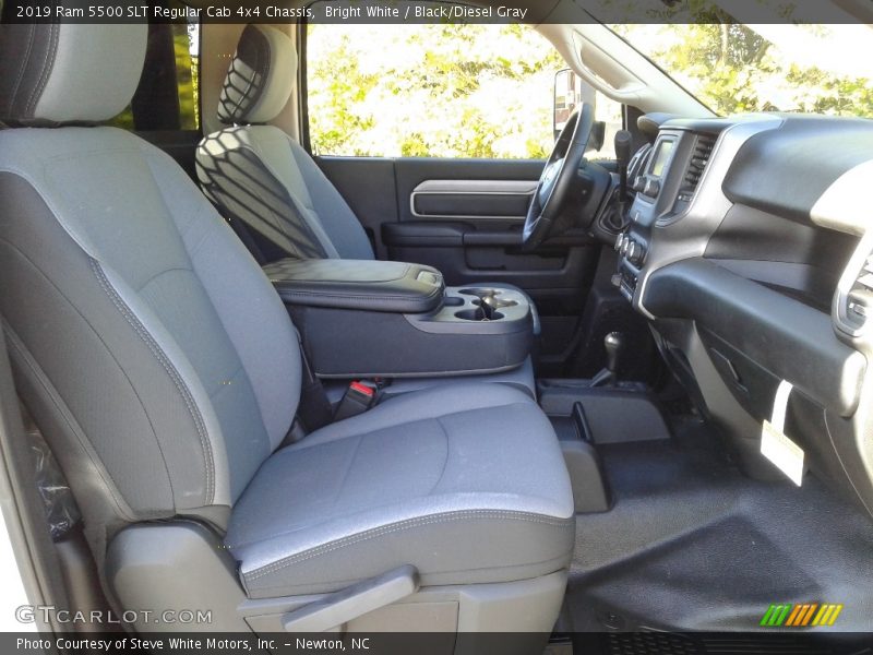 Bright White / Black/Diesel Gray 2019 Ram 5500 SLT Regular Cab 4x4 Chassis