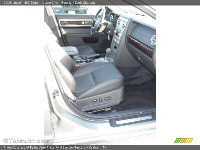 Vapor Silver Metallic / Dark Charcoal 2008 Lincoln MKZ Sedan