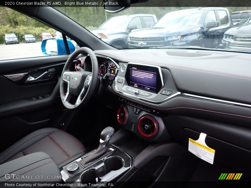 Bright Blue Metallic / Jet Black 2020 Chevrolet Blazer RS AWD