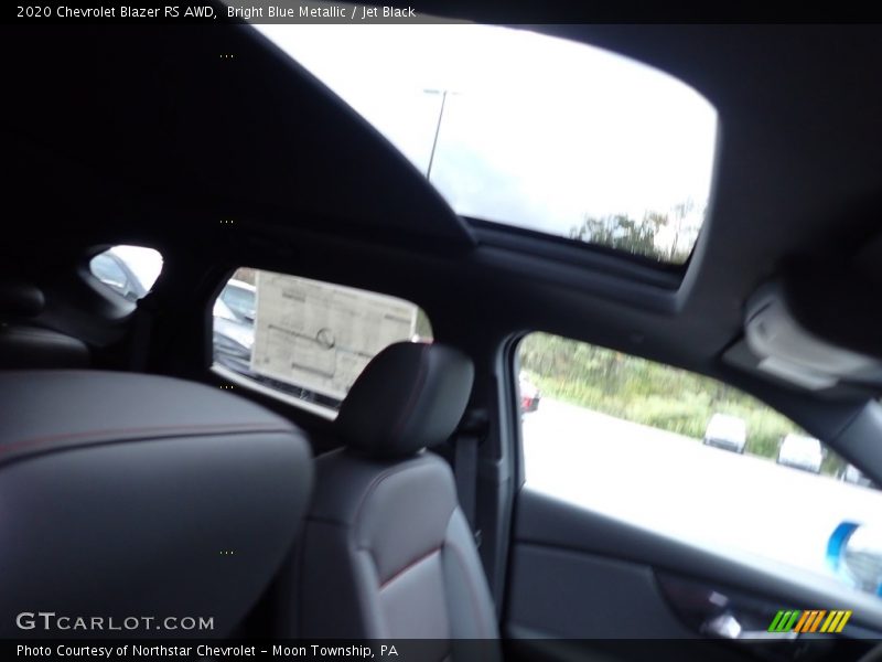 Bright Blue Metallic / Jet Black 2020 Chevrolet Blazer RS AWD