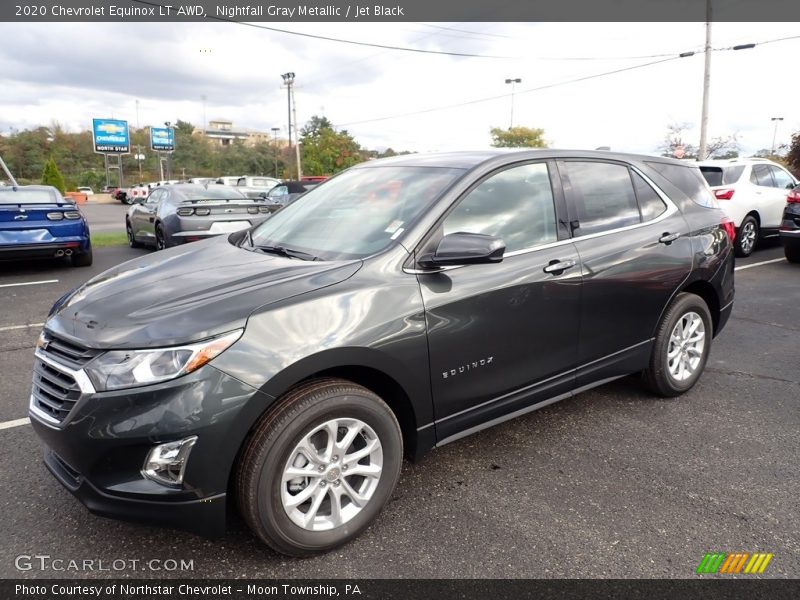 Nightfall Gray Metallic / Jet Black 2020 Chevrolet Equinox LT AWD
