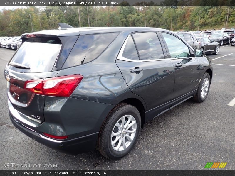 Nightfall Gray Metallic / Jet Black 2020 Chevrolet Equinox LT AWD