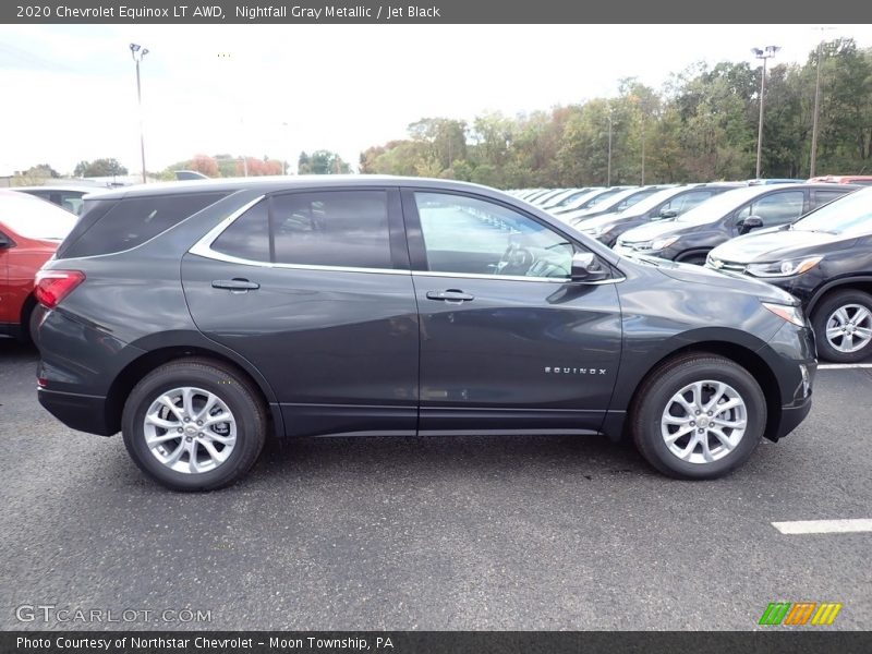 Nightfall Gray Metallic / Jet Black 2020 Chevrolet Equinox LT AWD