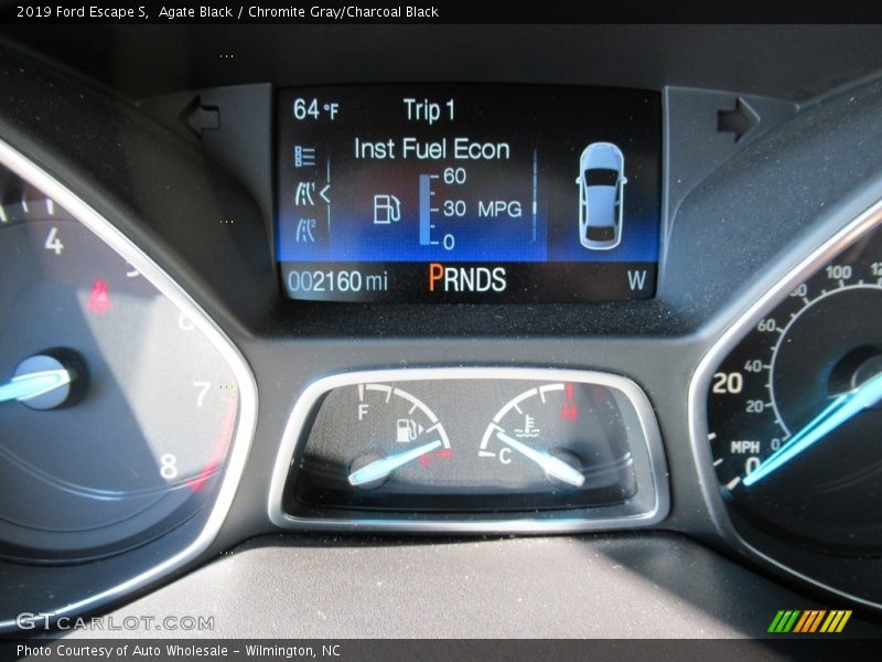 Agate Black / Chromite Gray/Charcoal Black 2019 Ford Escape S