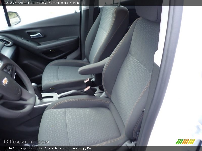 Summit White / Jet Black 2020 Chevrolet Trax LS AWD