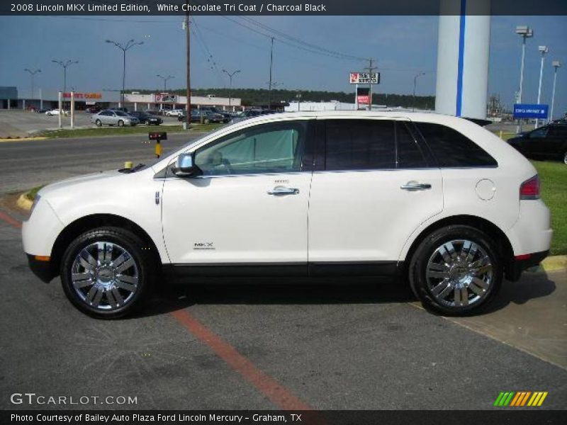 White Chocolate Tri Coat / Charcoal Black 2008 Lincoln MKX Limited Edition