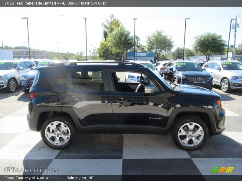 Black / Black/Ski Grey 2019 Jeep Renegade Limited 4x4