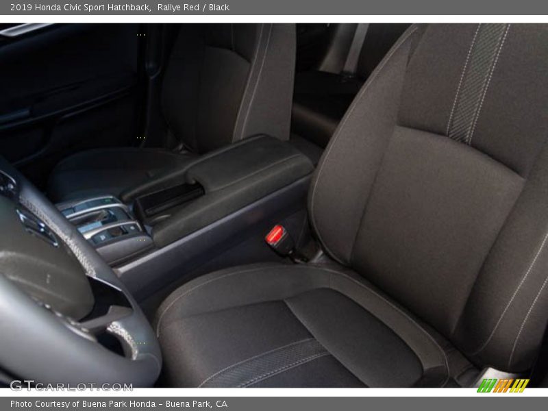 Rallye Red / Black 2019 Honda Civic Sport Hatchback