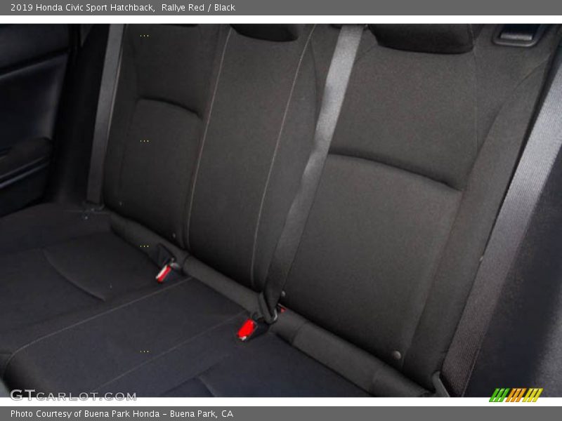 Rallye Red / Black 2019 Honda Civic Sport Hatchback