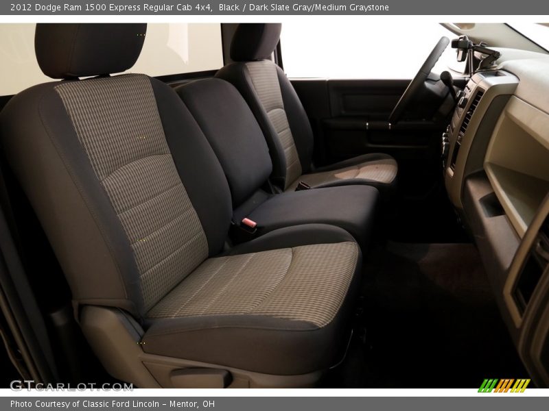 Black / Dark Slate Gray/Medium Graystone 2012 Dodge Ram 1500 Express Regular Cab 4x4
