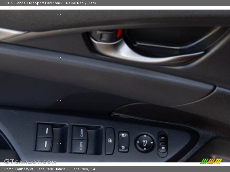 Rallye Red / Black 2019 Honda Civic Sport Hatchback