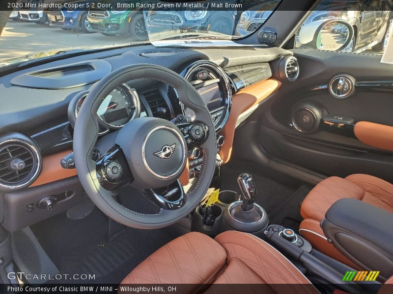  2020 Hardtop Cooper S 2 Door Malt Brown Interior