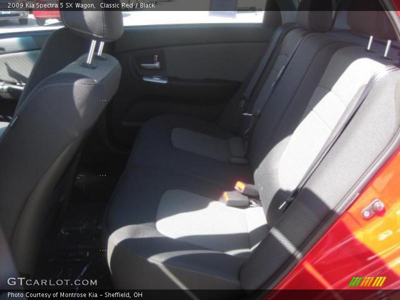 Classic Red / Black 2009 Kia Spectra 5 SX Wagon