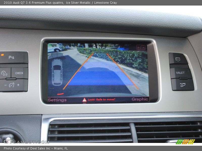 Ice Silver Metallic / Limestone Gray 2010 Audi Q7 3.6 Premium Plus quattro