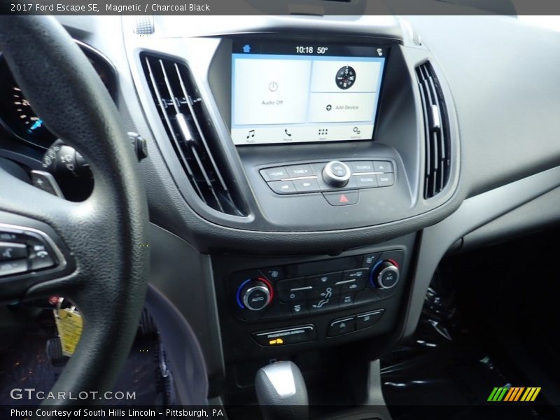 Magnetic / Charcoal Black 2017 Ford Escape SE