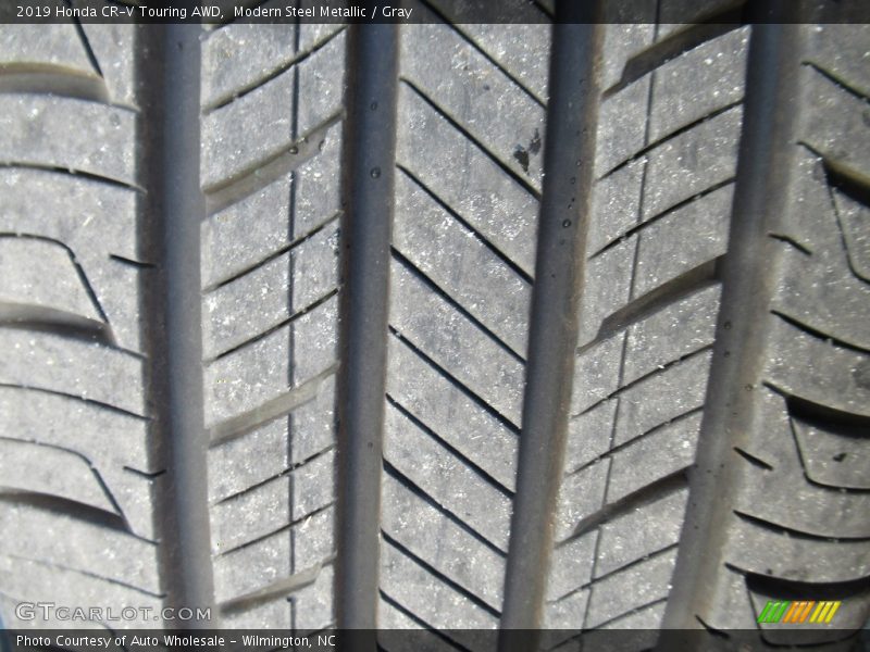 Modern Steel Metallic / Gray 2019 Honda CR-V Touring AWD