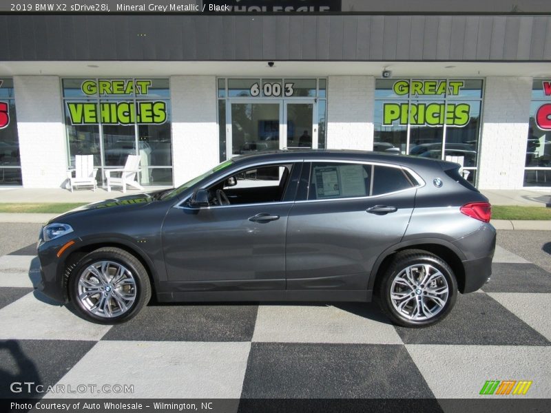 Mineral Grey Metallic / Black 2019 BMW X2 sDrive28i