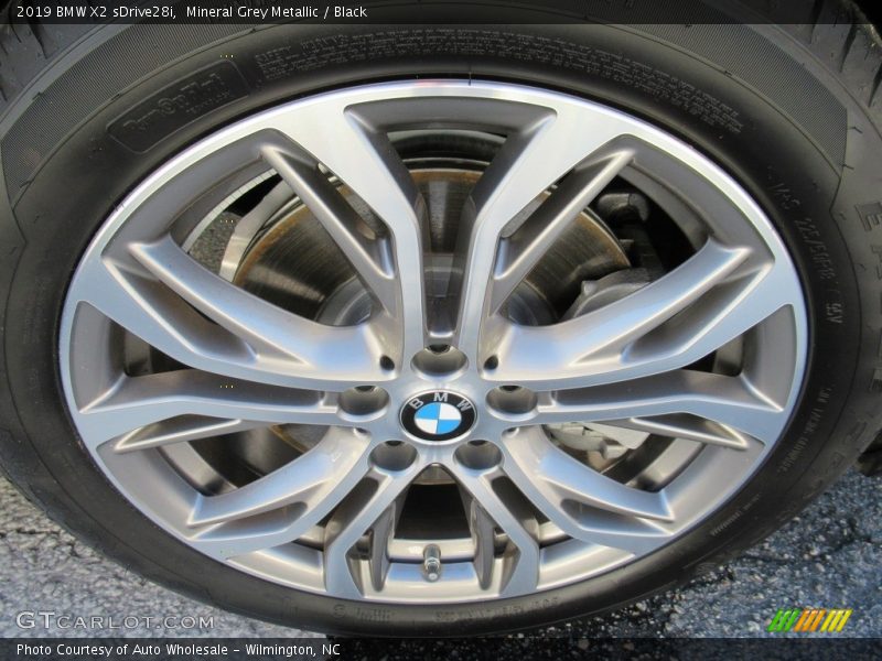 Mineral Grey Metallic / Black 2019 BMW X2 sDrive28i