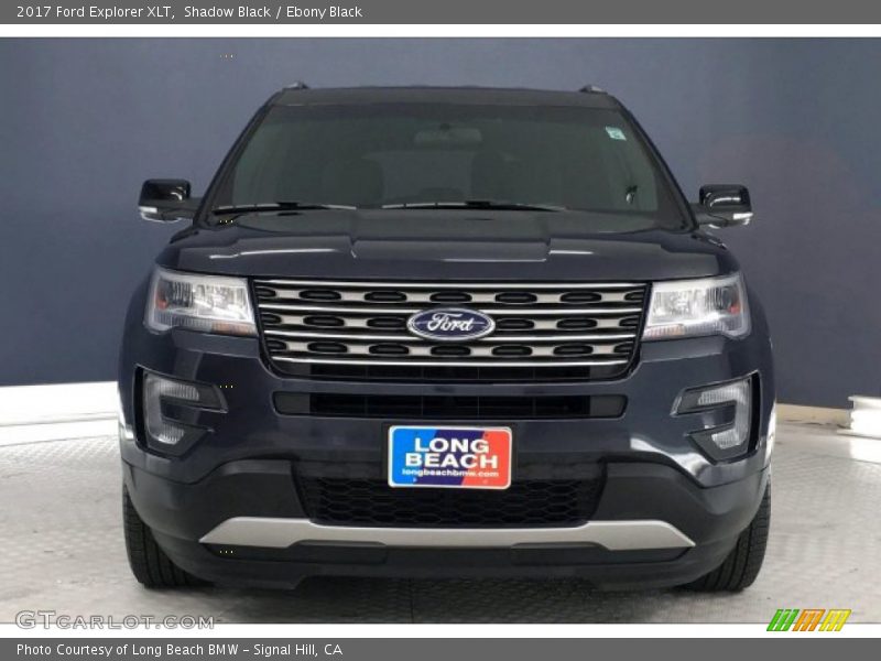 Shadow Black / Ebony Black 2017 Ford Explorer XLT