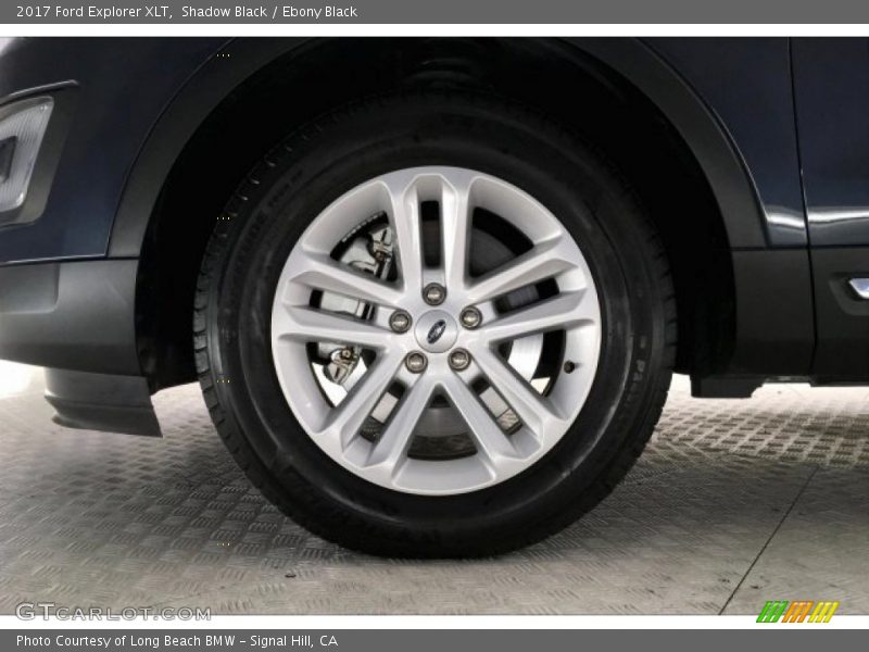 Shadow Black / Ebony Black 2017 Ford Explorer XLT