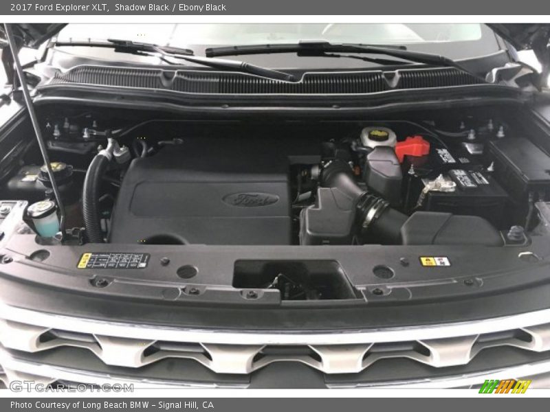 Shadow Black / Ebony Black 2017 Ford Explorer XLT