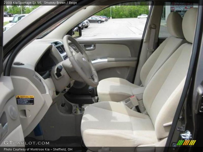 Smokey Brown / Beige 2009 Kia Sportage EX V6