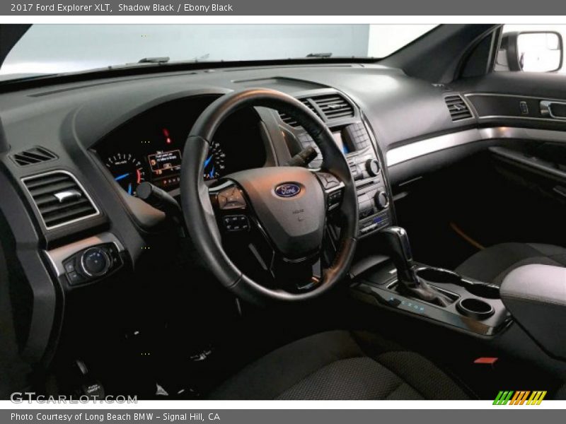 Shadow Black / Ebony Black 2017 Ford Explorer XLT