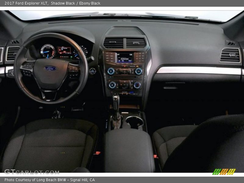 Shadow Black / Ebony Black 2017 Ford Explorer XLT