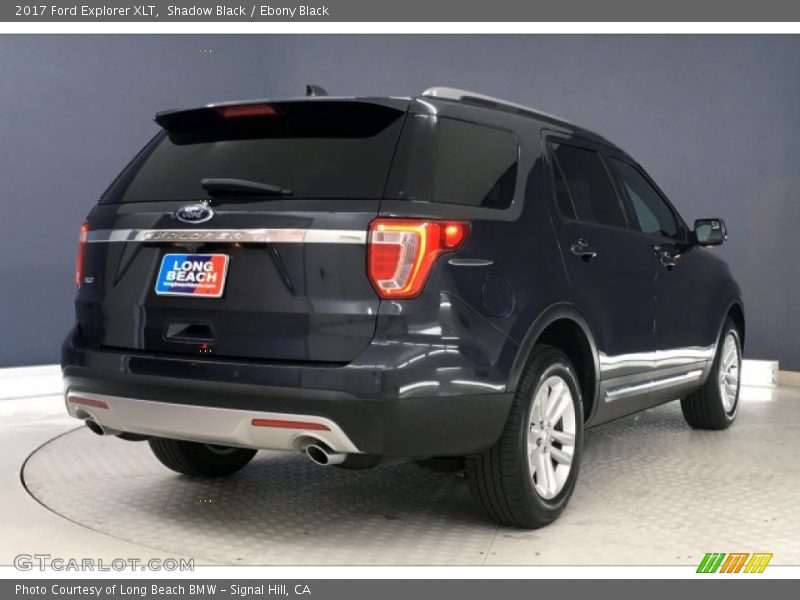 Shadow Black / Ebony Black 2017 Ford Explorer XLT