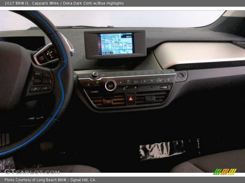Capparis White / Deka Dark Cloth w/Blue Highlights 2017 BMW i3