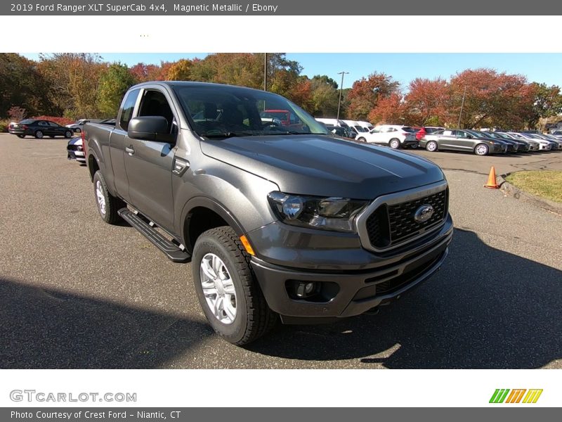 Magnetic Metallic / Ebony 2019 Ford Ranger XLT SuperCab 4x4