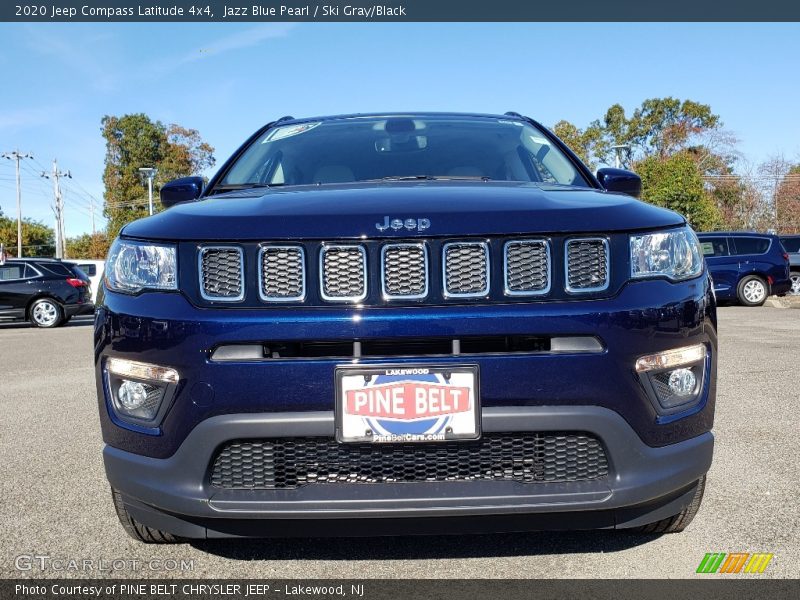 Jazz Blue Pearl / Ski Gray/Black 2020 Jeep Compass Latitude 4x4