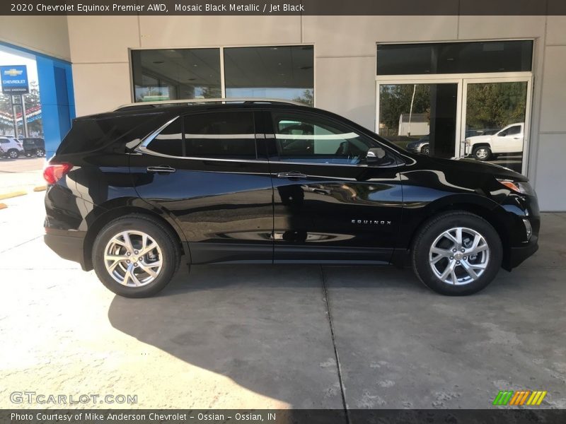 Mosaic Black Metallic / Jet Black 2020 Chevrolet Equinox Premier AWD