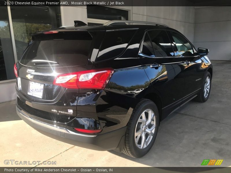Mosaic Black Metallic / Jet Black 2020 Chevrolet Equinox Premier AWD