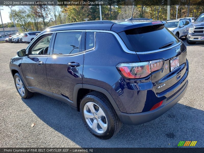 Jazz Blue Pearl / Ski Gray/Black 2020 Jeep Compass Latitude 4x4