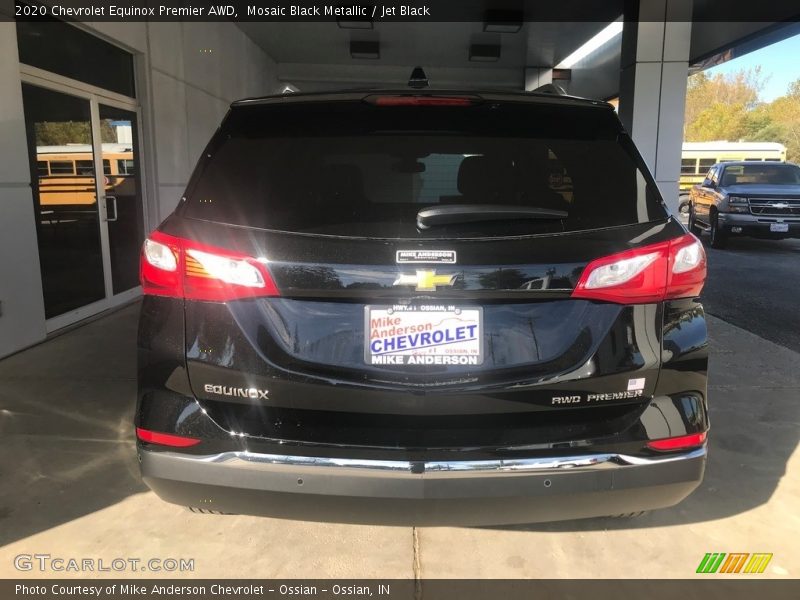 Mosaic Black Metallic / Jet Black 2020 Chevrolet Equinox Premier AWD