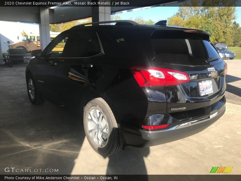 Mosaic Black Metallic / Jet Black 2020 Chevrolet Equinox Premier AWD